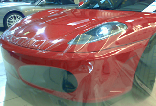 Verlegung von Lackschutzfolien